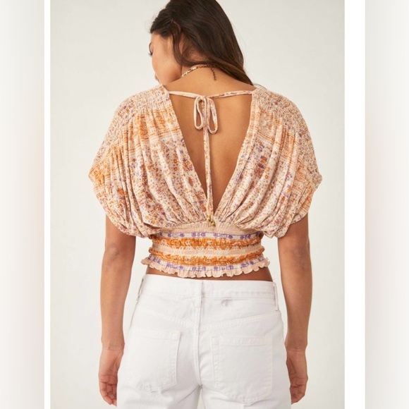 NWT Free People Next Vacation Top / Ivory Combo. XS
ob1243047 - Picture 11 of 12